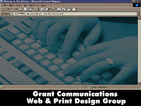 web design by Grant Communications : website design, web site management, Java Programming, database, ecommerce