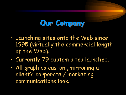 web design by Grant Communications : website design, web site management, Java Programming, database, ecommerce
